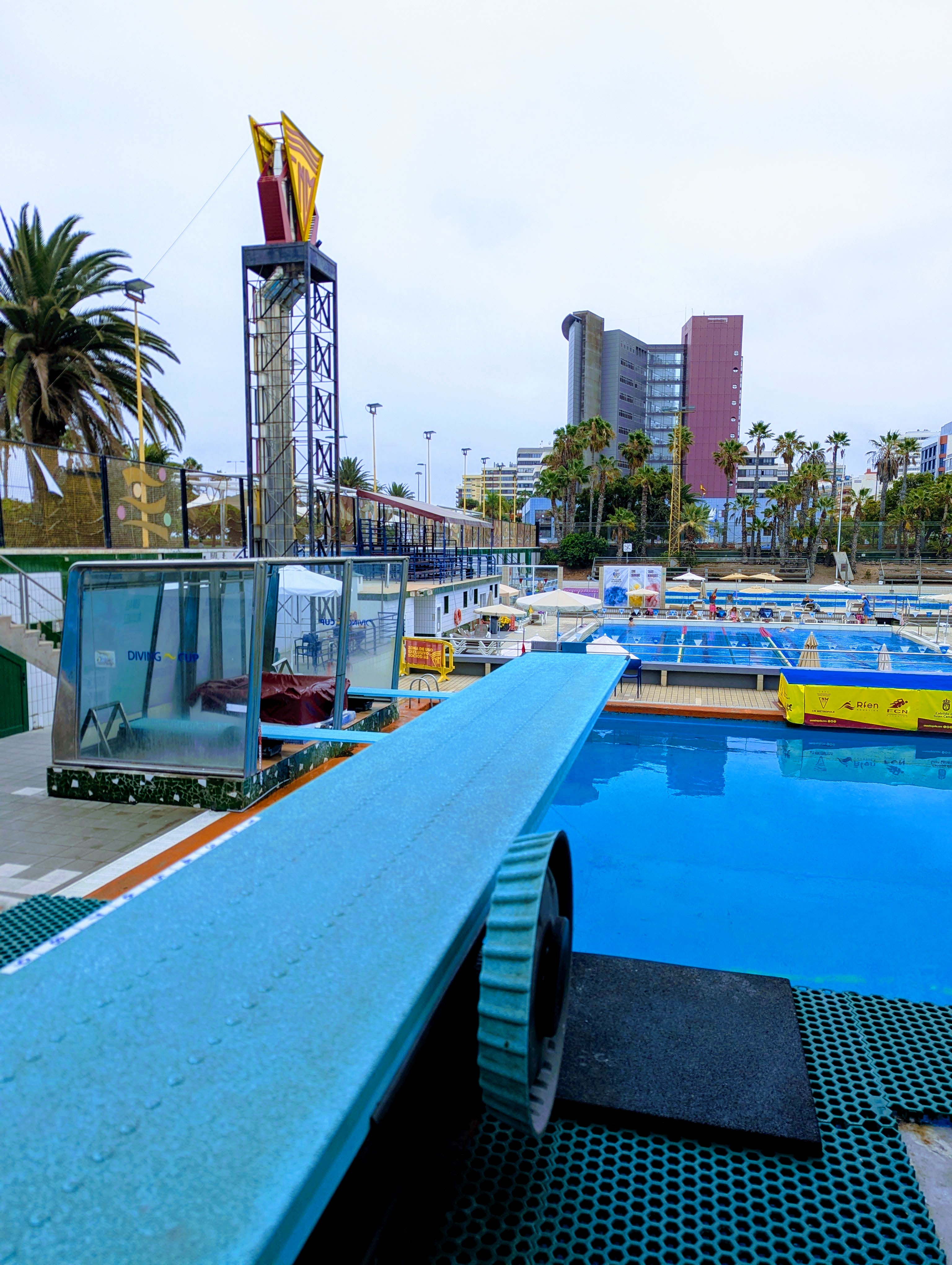 Imagen del trampolín de 3 metros