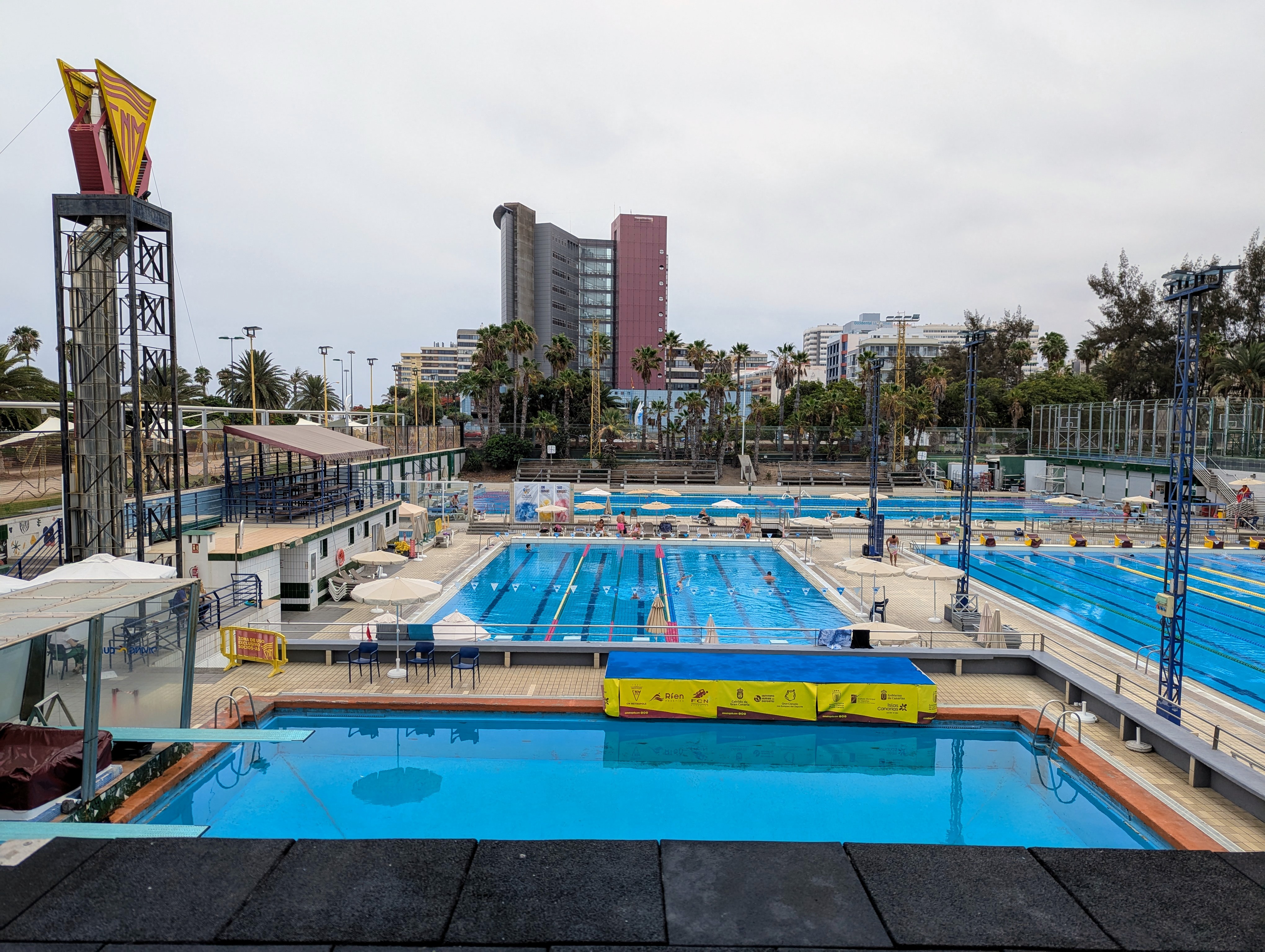 Imagen de las vistas desde la plataforma de 5m
