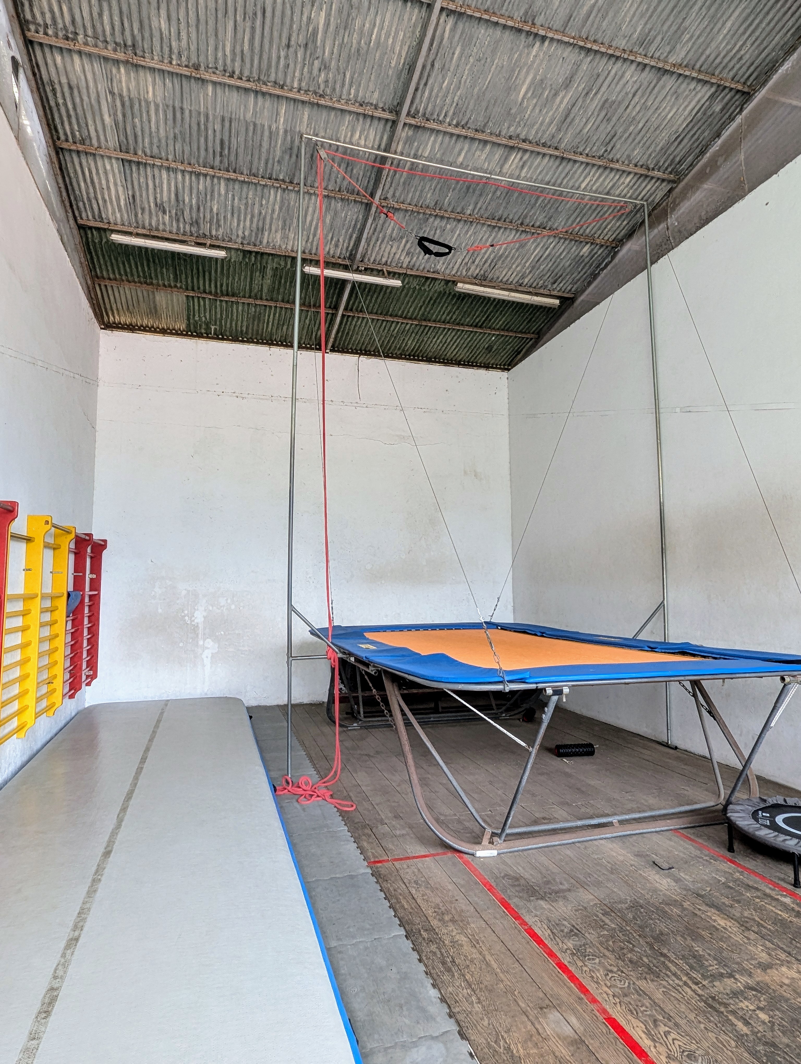 Dryland o gimnasio de saltos en seco